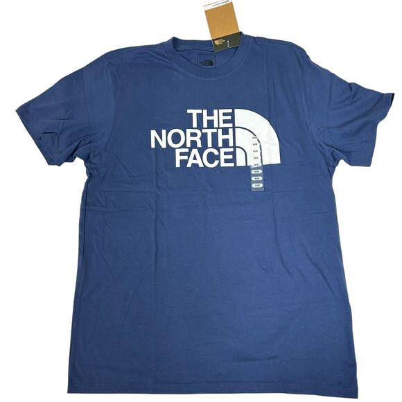 The North Face T-Shirt LOT (3) Men's M Gray Blue Black Half Dome Logo NWT L3 - Picture 2 of 5